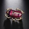 Vintage Lady Beetle Enamel Animal Insect Brooch Pin Women Scarf Party Jewelry AVE
