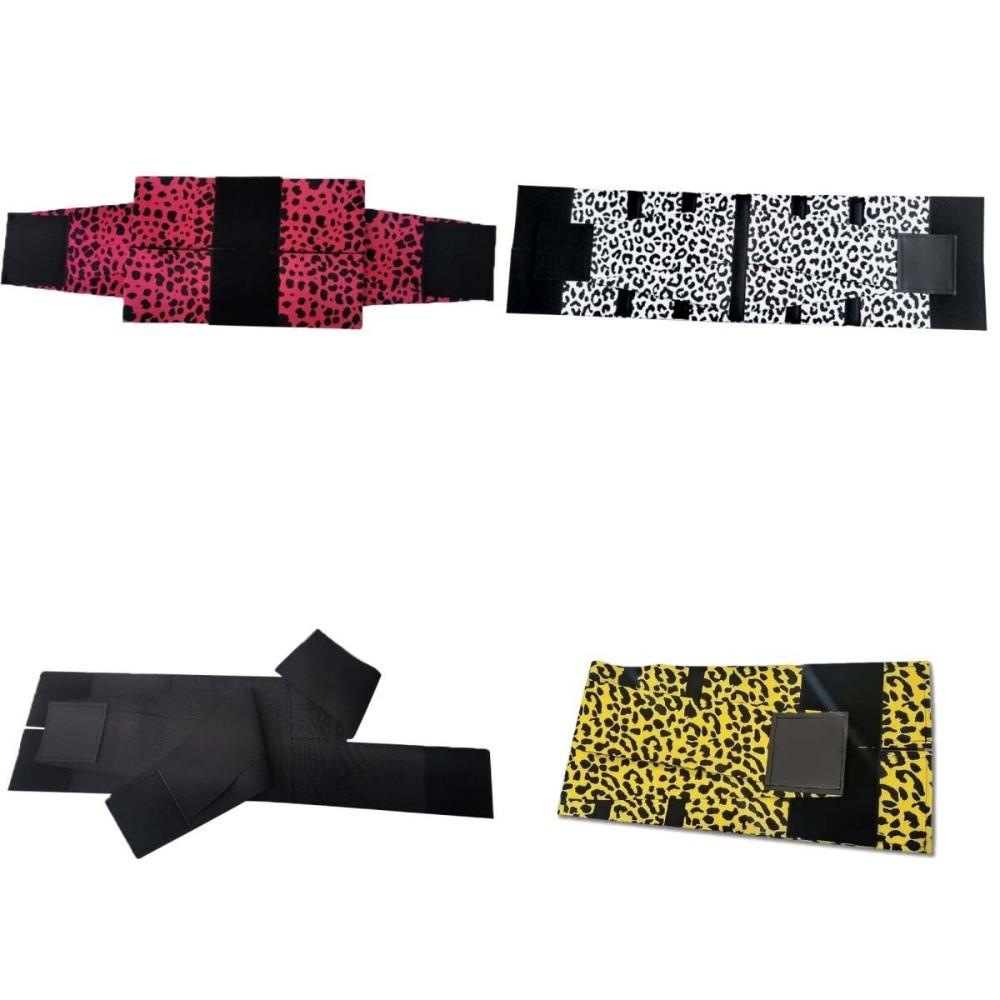 Leopard Print Waist Trainer Compressed Slimming Shapewear Simple Postpartum Body Shaper  Fitness
