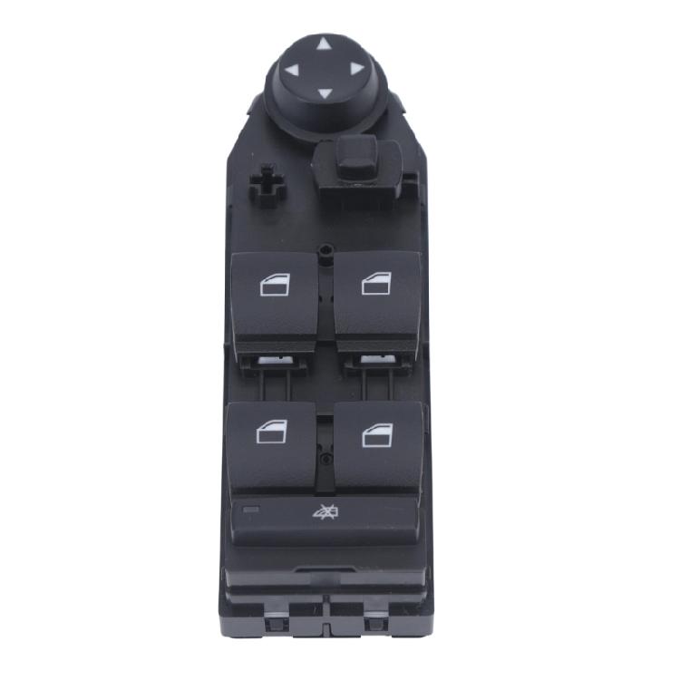 Driver Door Window Main Switches for E83 2004-2010, Four Window Control Buttons and Mirror , ABS Electronic Housing, Replacement Assembly 61313414352