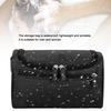 Portable Waterproof Shampoo Shaver Wash Storage Bag Man Woman Travel(Black)