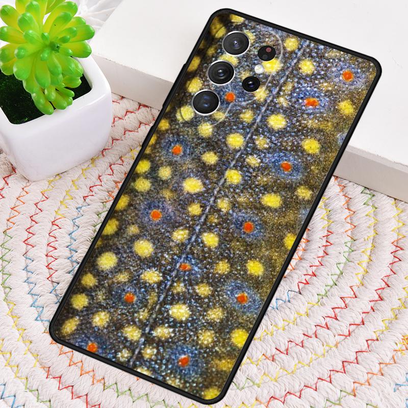 Trout Fishing TPU Phone Case For Samsung Galaxy note 10 pro S26 S25 S24 S23 S22 Ultra Plus S21 FE S20 Shockproof Cover