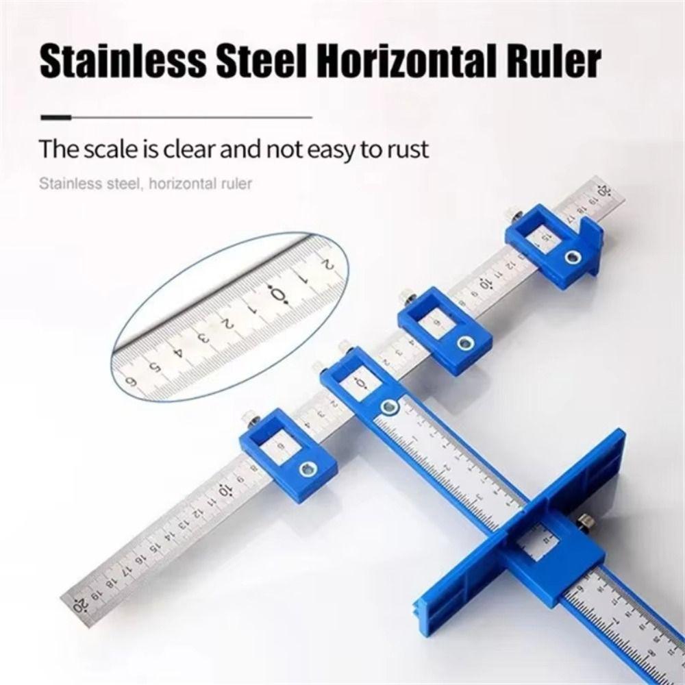 Hardness Punch Locator Corrosion Resistant Hole Punch Jig Upgrade Drill Guide  Ruler