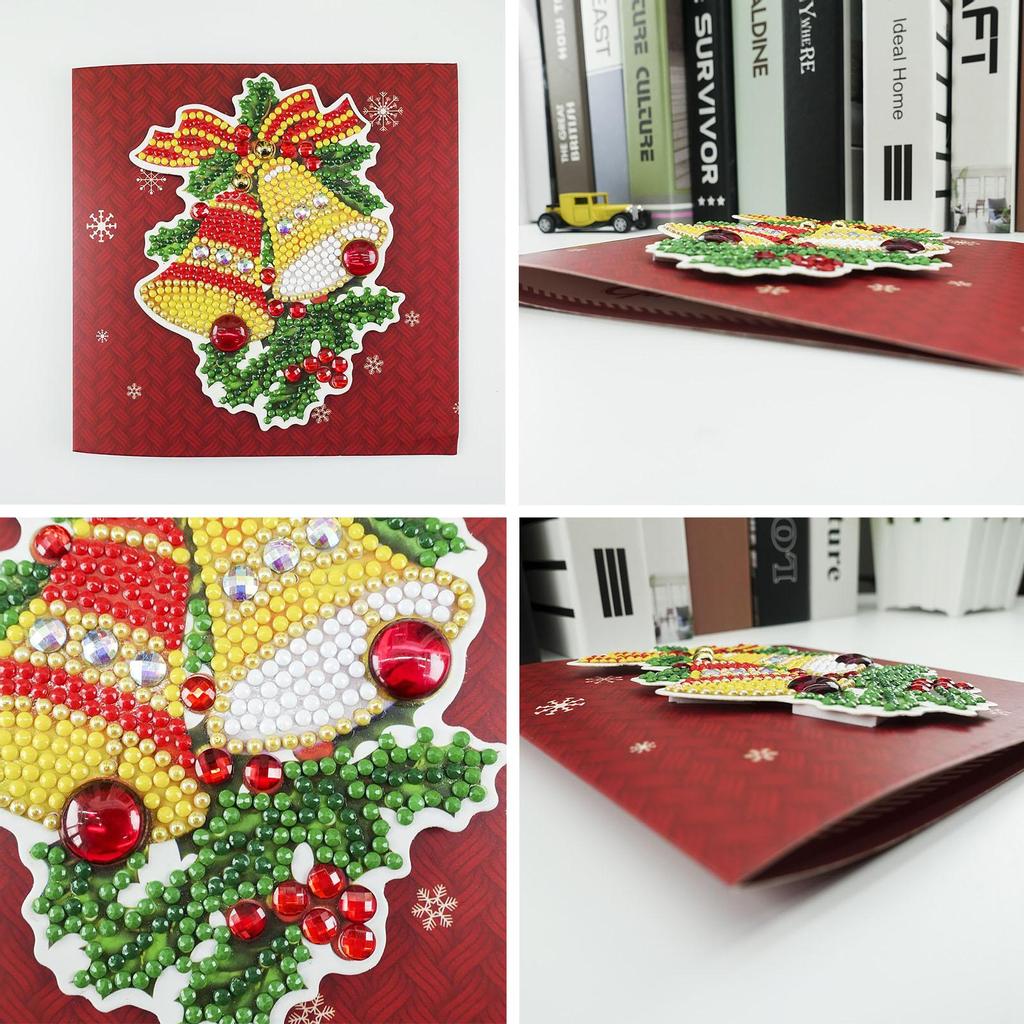 Cheap Christmas Cards Diy Diamond Painting Gift Card Joom