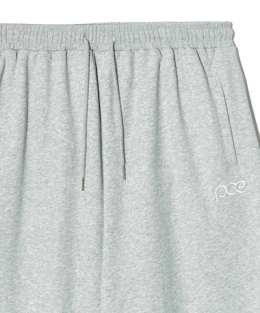 PEACE MAKER Pce Pocket Applique Sweat Pants (Grey)