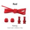 1 Pair No Tie Shoelaces Round Push The Spring Lock Sports Elastic Shoelace Suitable for All Shoes Lazy Laces Shoe Accessories