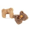 Doll Clothes for 17cm Dolls Plush Cookie Bear/Rabbit Costume Doll Outfit Accessories for Collectors or Display