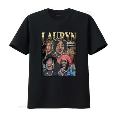 Limited Lauryn Hill Vintage T Shirt For Unisex And Unisex Vintage Stretched Comfortable Soft Designer Clothes Graphic