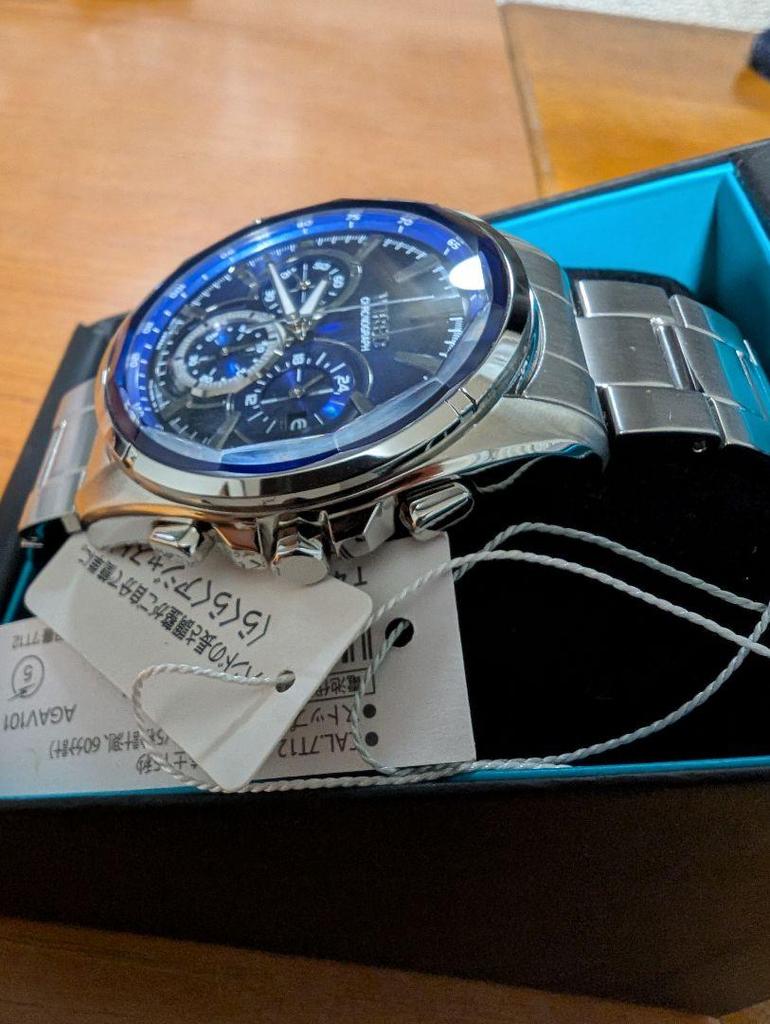 [USED] SEIKO WIRED Quartz Watch Blue/Black