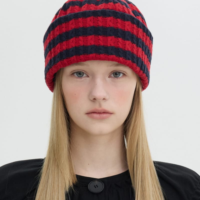 Brown Hat Poppy Beanie