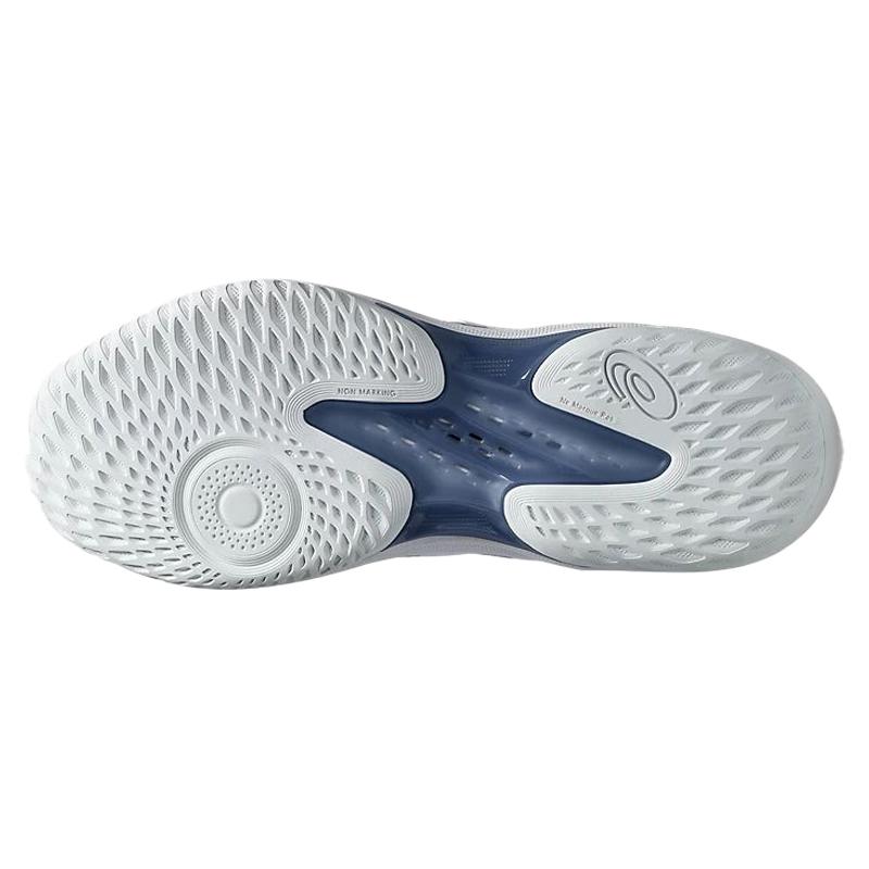 Asics Gel-Hoop V17 Minimalista Absorción de Impactos Antideslizante Duradero Zapatillas de Baloncesto de Caña Baja Hombre zapatilla Blanco Azul 1063A096-102