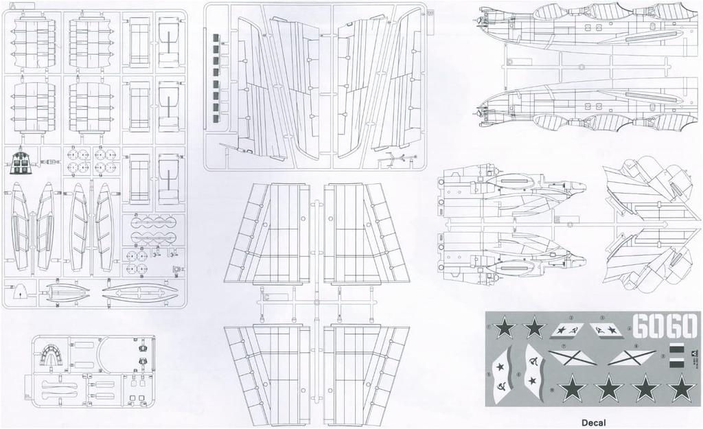 Takom Soviet Ekranoplan Plastic Model Kit TKO3002 1/144 Lun-class