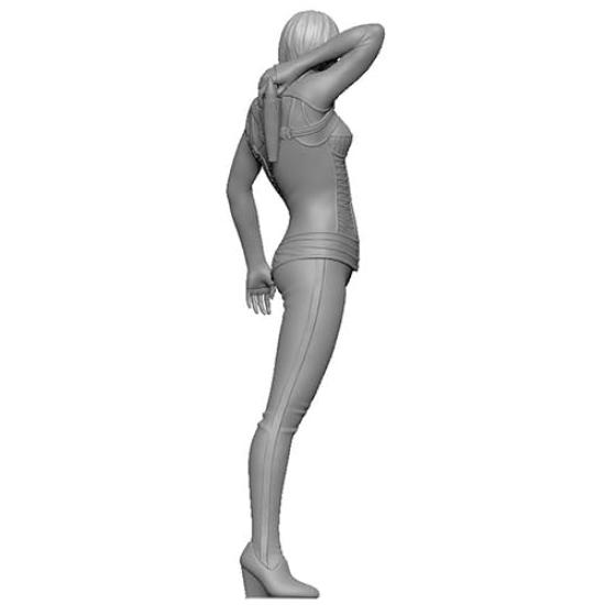 Sol Model Female Warrior Margot 3D Printer Kit C734 1/35