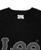 LEE Applique Big Logo Knit Black