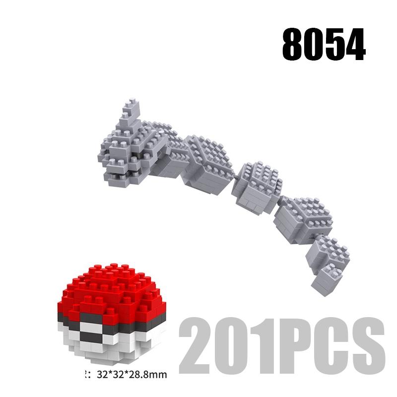 Funny Pokemon Building Blocks Assembly Anime Picachu Charizard Doll Blastoise Bulbasaur Gengar Pokémon Bricks Toy for Kid Gift