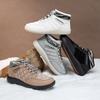 TUINANLE Winter Thick Bottom Plush Fur Snow shoes Warm Cotton Shoes Women's Casual Lace Up Keep Warm sneakers