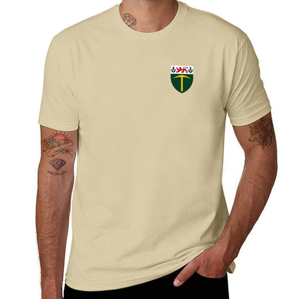 Britisches Südrhodesien Wappen T-Shirt koreanische Mode Bluse schwergewichtige T-Shirts für Männer