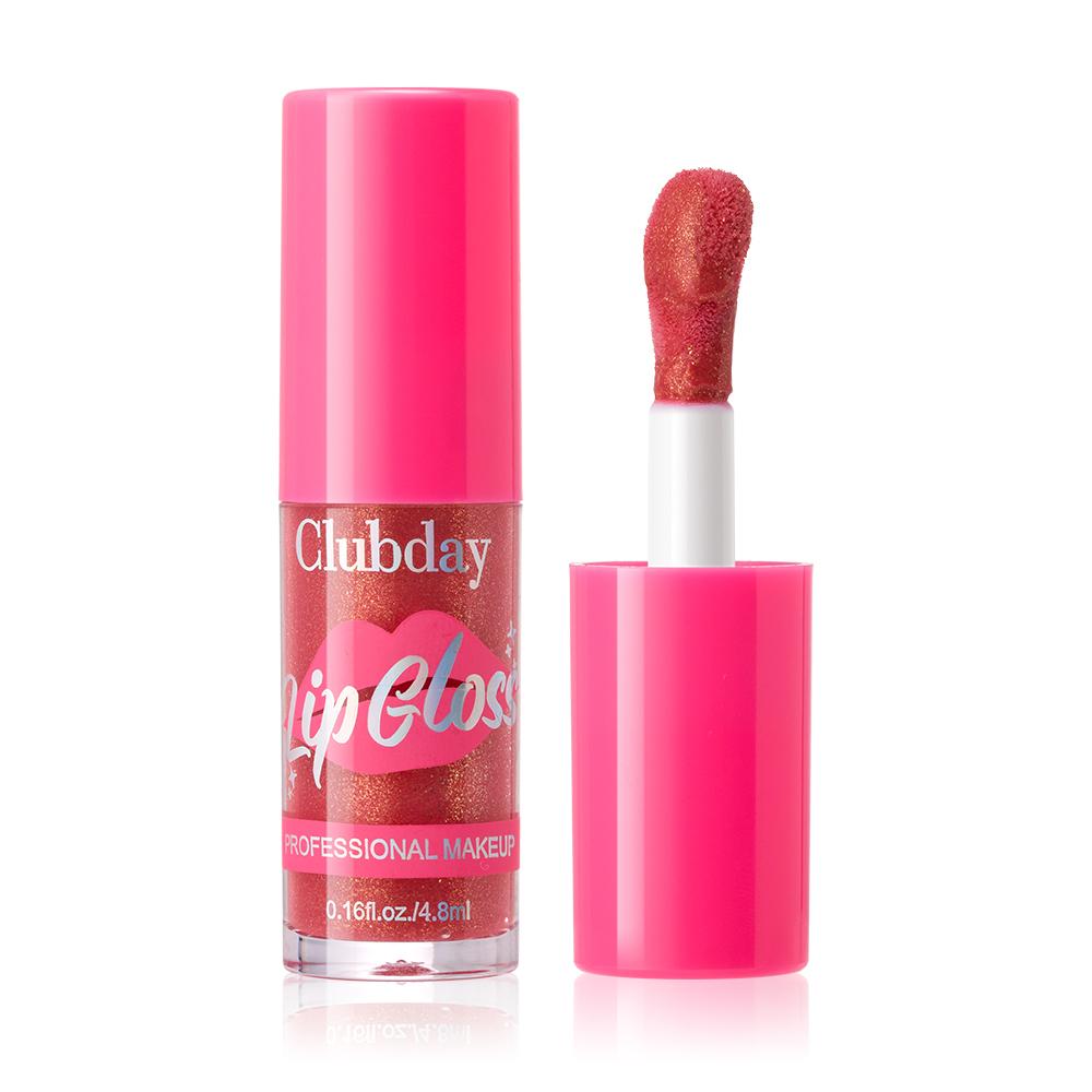 12-color multi-color lip gloss, moisturizing and easy to apply.