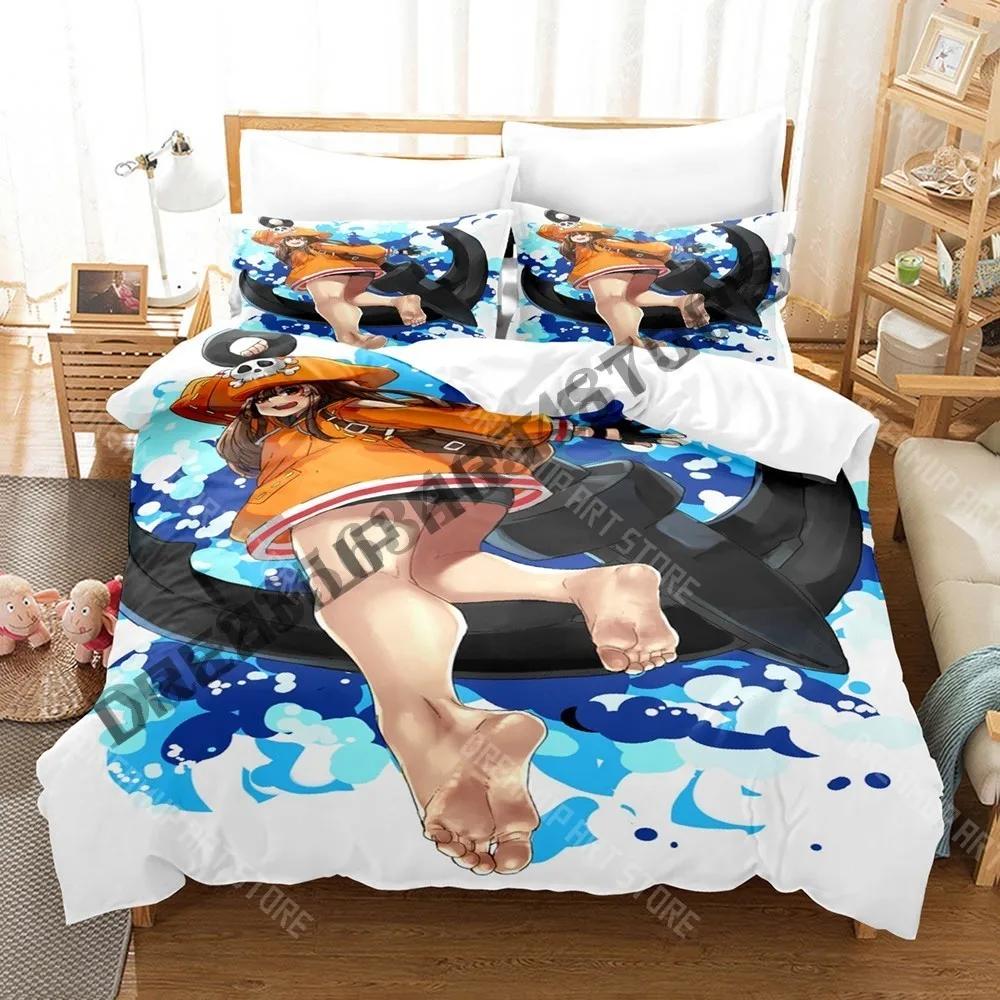 3D Print GUILTY GEAR May Bridget Bedding Set Single Twin Full Queen King Size Bed Set Adult Kid Bedroom Duvetcover Sets