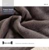 New Double-Layer Thick Lambskin Leisure Blanket for Sofa or Office Nap