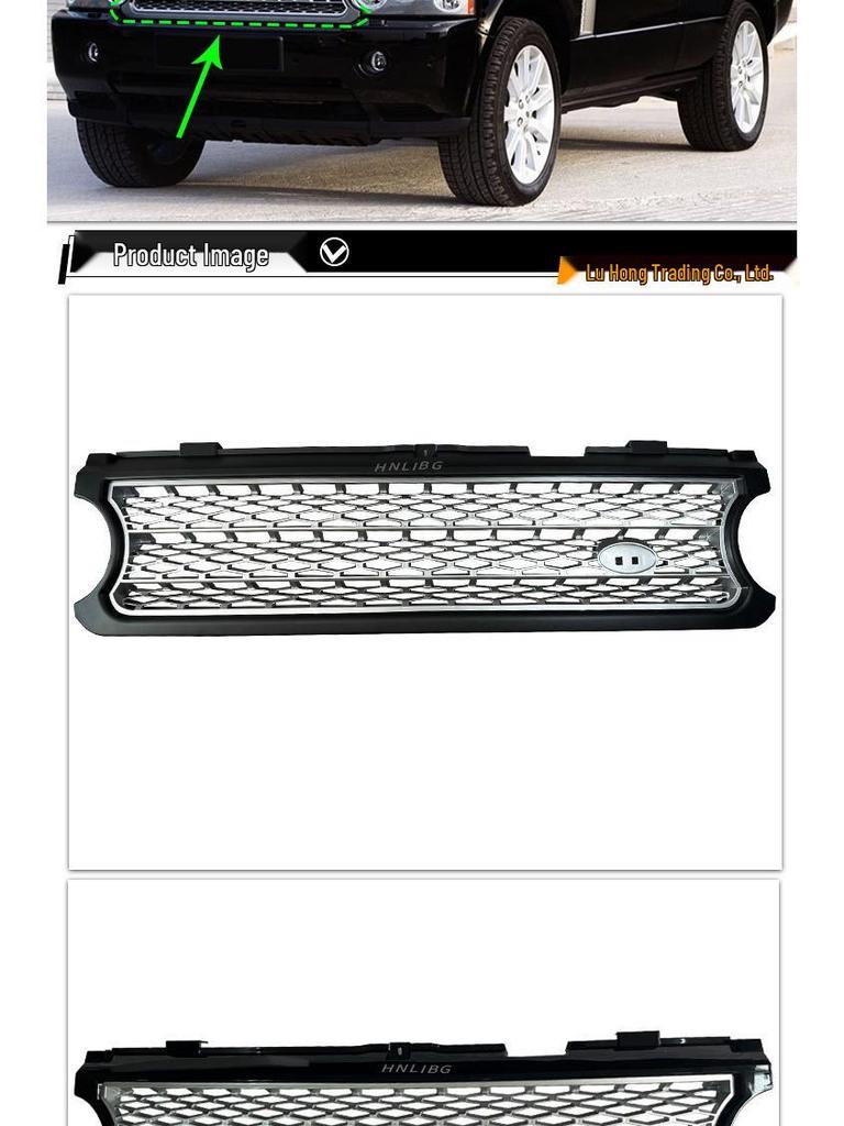 2006 Range Rover Executive Front Bumper & Grille with 4.2 Turbo Air Intake