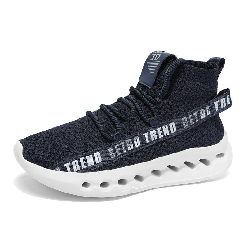 Spring and autumn platform sneakers lightweight breathable mesh running shoes student sneakers