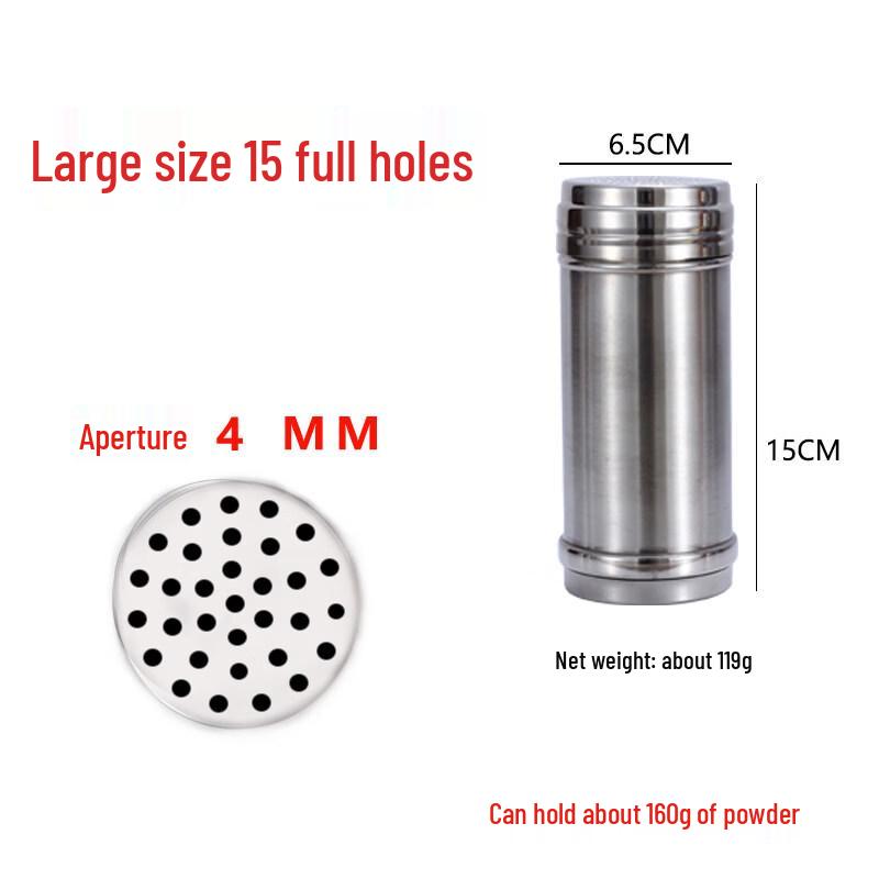 LIEI Stainless Steel Seasoning Shaker Set