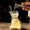 280ml Creative Pleating Cocktail Glasses for Bar Glassware Wine Glass Restaurant Juice Coffee Cup Vase Ornaments Cocktail Tool