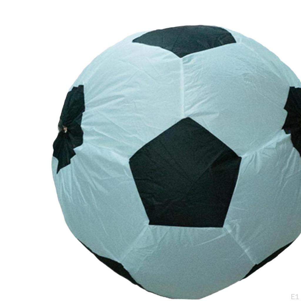 Inflatable Soccer Costume Novelty Clothes Fancy Dress for Holiday Masquerade
