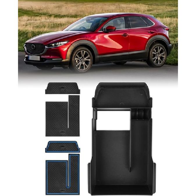 Center Console Organizer for CX-30 -2025, Console Tray Secondary Armrest Sto