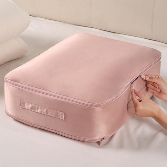 Bedding Storage Bag with Zipper Large Capacity Waterproof Space Saving