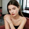 Women's Butterfly Watch Earrings Necklace Cute Stylish Waterproof Analog Quartz Watch Fashion Accessory for Women - Birthday Anniversary Mother's