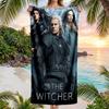 Witcher Fashion Beach Towel: Ideal for Summer Adventures Soft, absorbent and quick drying suitable for swimming and bathing