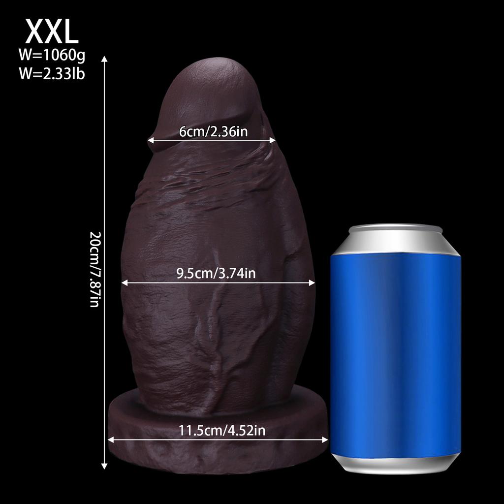 Silicone Butt Plug Dildo Masturbator Sex Toy Huge Fisting BDSM Femdom Strap On Penis Realistic Big Dick