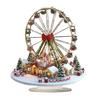 Ferris Wheel Ornament Base 3D Christmas Tree with Built-in Stable Effect Acrylic Decoration