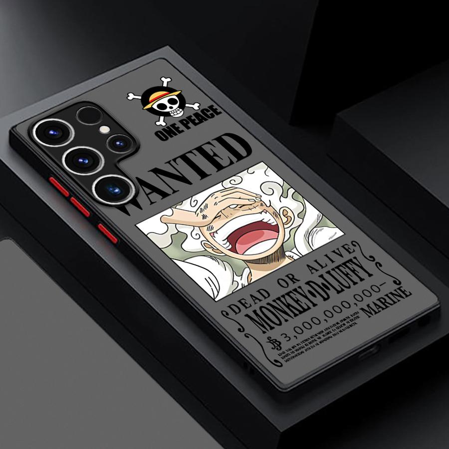 Anime One Pieces Luffys Funda Back Phone Cover Case for Samsung Galaxy S22 S21 S26 S24 Plus Note 20 Ultra 10+ S23 FE S20 FE S25