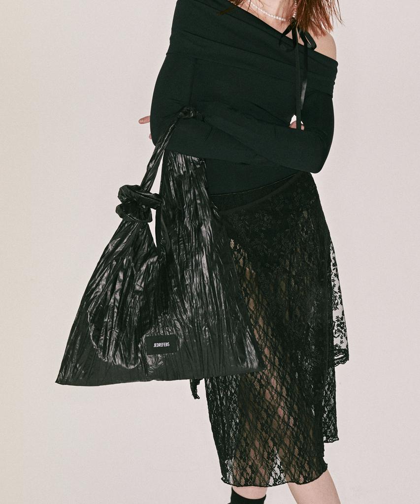Jedrefeb5 Large Scrunchie Hobo Pleats