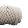 Chunky Yarn Arm Knitting Yarn Braided Knot Washable 500G Soft Jumbo Tubular Yarn for Pillow Handbag Rug Making Carpets Cushion