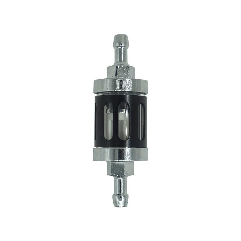 8Mm 0.31" Motorcycle Aluminum Alloy Fuel Filter Washable Visible Body Multi Color Options Fit For Motorcycle Atv Dirt Bike