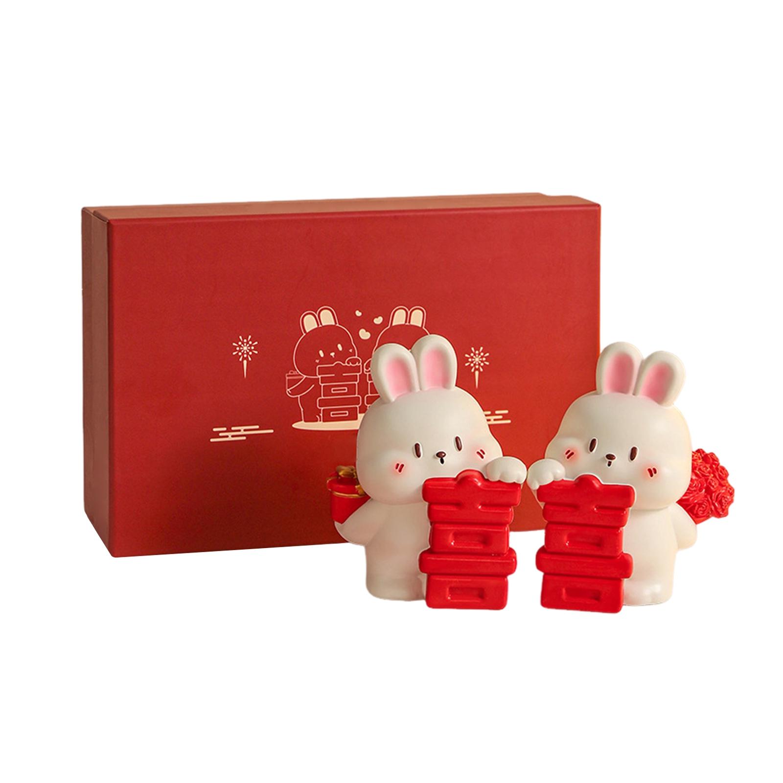 Пасхальное украшение Креативное пасхальное яйцо Украшение Дерево Домашняя вечеринка Сцена Настольный орнамент красный