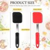 1 Pack Silicone Cookie Spatula Turner Mini Brownie Spatula Flexible Kitchen Small Silicone Spatulas for Kitchen Tools
