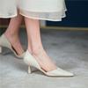 Women Pumps Elegant Pointed Toe Office Lady Shoes Spring Summer High Heels Wedding Bridal Shoes Yellow Pumps Zapatos Tacon Mujer
