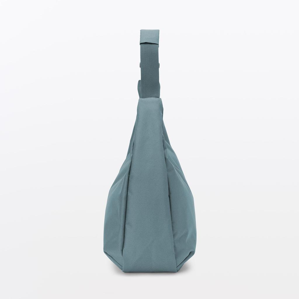 MUJI Rauchig Blau Wasserabweisend 2-Wege Ein Schultertasche, Unisex, Erwachsener, EFD40A6S,