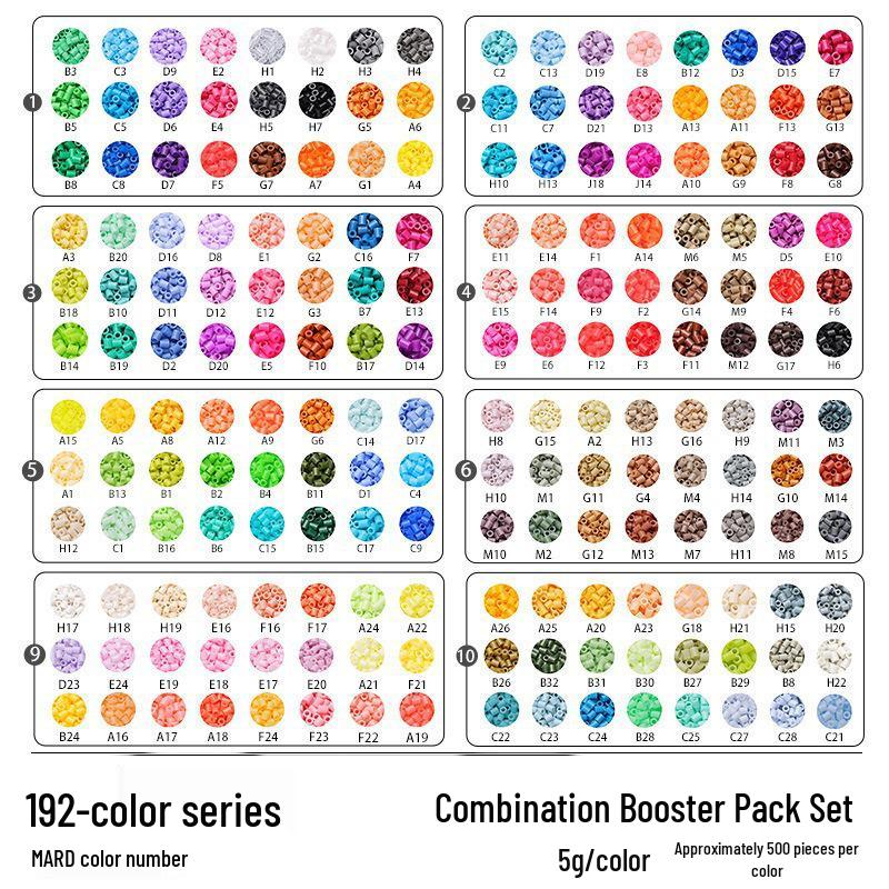 Haus 294 Color Fusion Perler Perlen Nachfüllset - 221 Spezialfarben DIY-Materialien