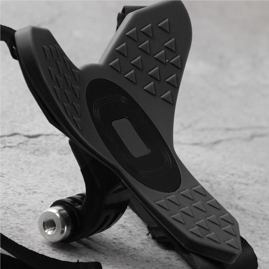 Motorcycle Chin Bracket Wear-resistant Shockproof Camera Holders Adjustable Lightweight Mount Holder Adults Supplies