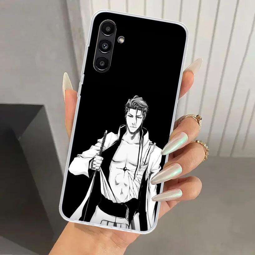 Bleach Aizen Sousuke Phone Case for Samsung Galaxy A17 A16 A37 A26 A36 A57 A56 A15 A25 A35 A55 A14 A24 A34 A54 A13 A23 A33 A53 G Samsung A13 5G