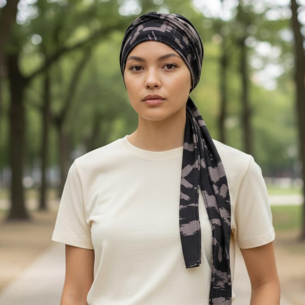Women' Turban Benay Wek-528 Stylish Scarf Tied Even After Chemotherapy