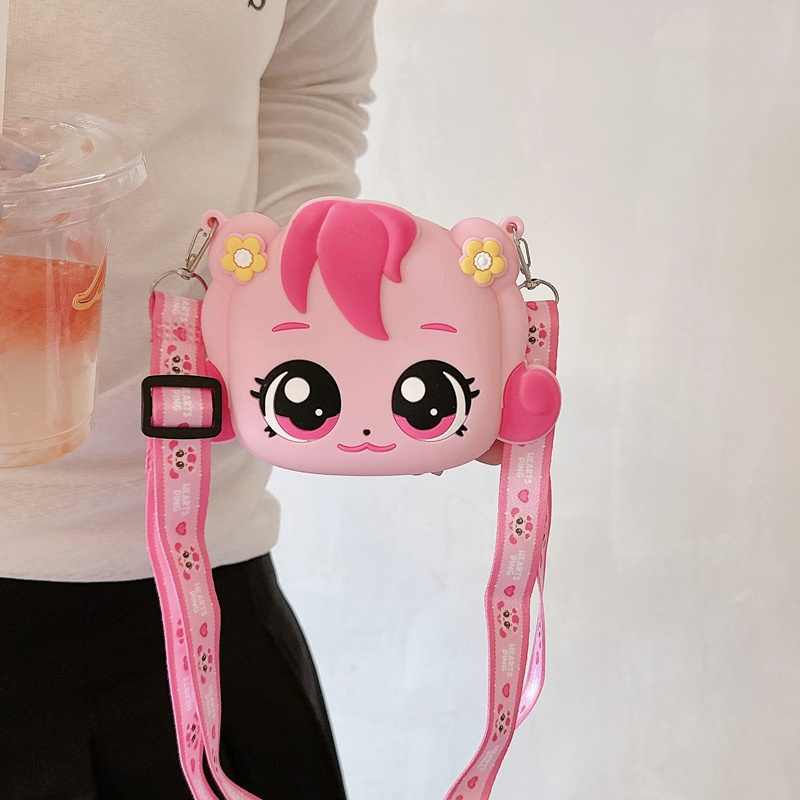 Hot Sale  Catch Teenieping Crossbody Bag Cute Toys Children Coin Purse Cartoon Anime Peripheral Bag Girl Birthday Gift