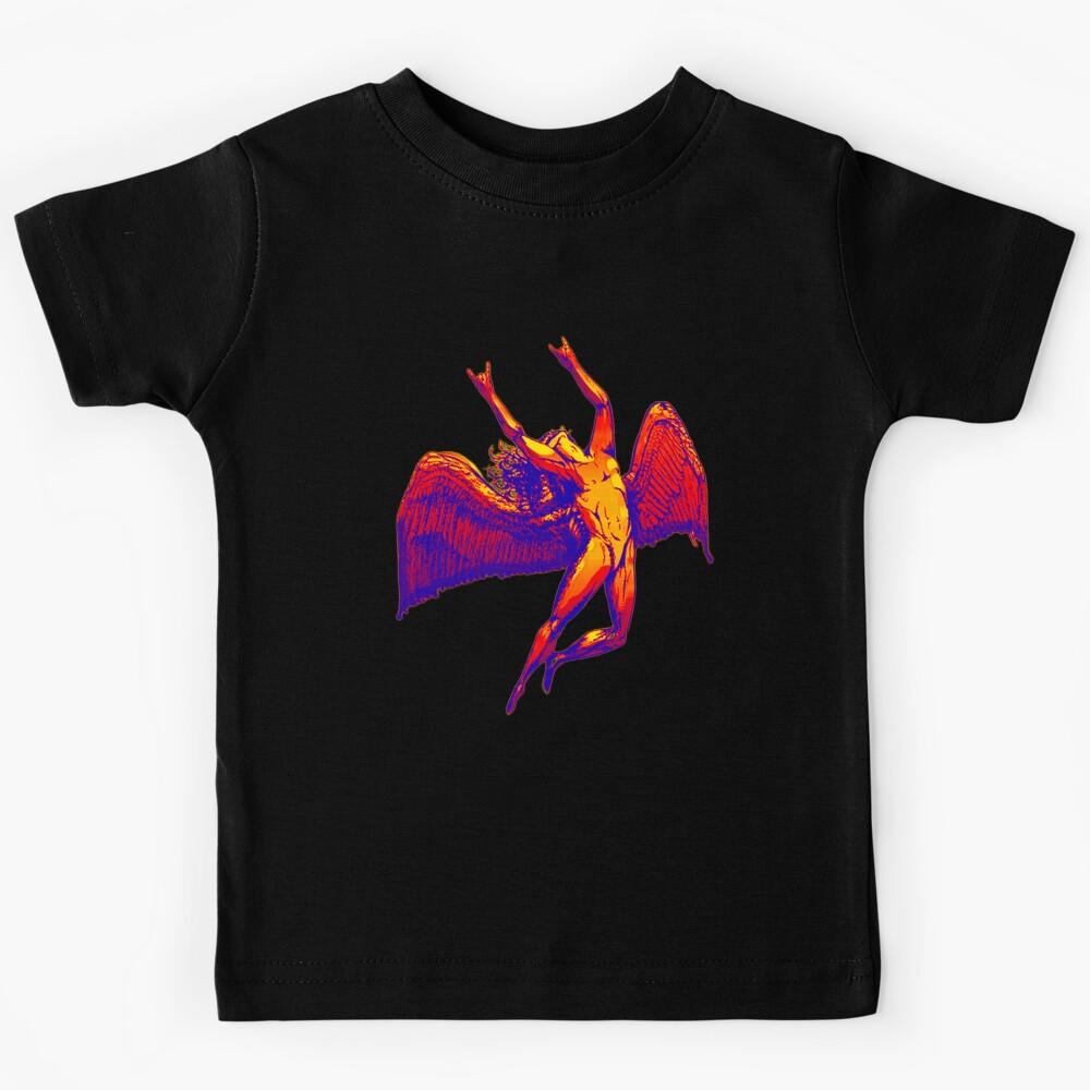 Metal Icarus Gradient Kids T-Shirt 130