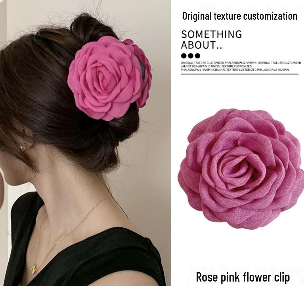 Cloud Bubble Extra Large Bow Hair Clip - High-End 2025 Claw for Women