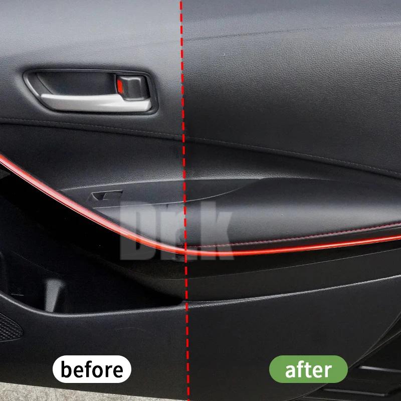 Car Plastic Leather Restorer Spray Polish Cleaner Coating Agent Back To Black More Gloss Car Cleaning Products